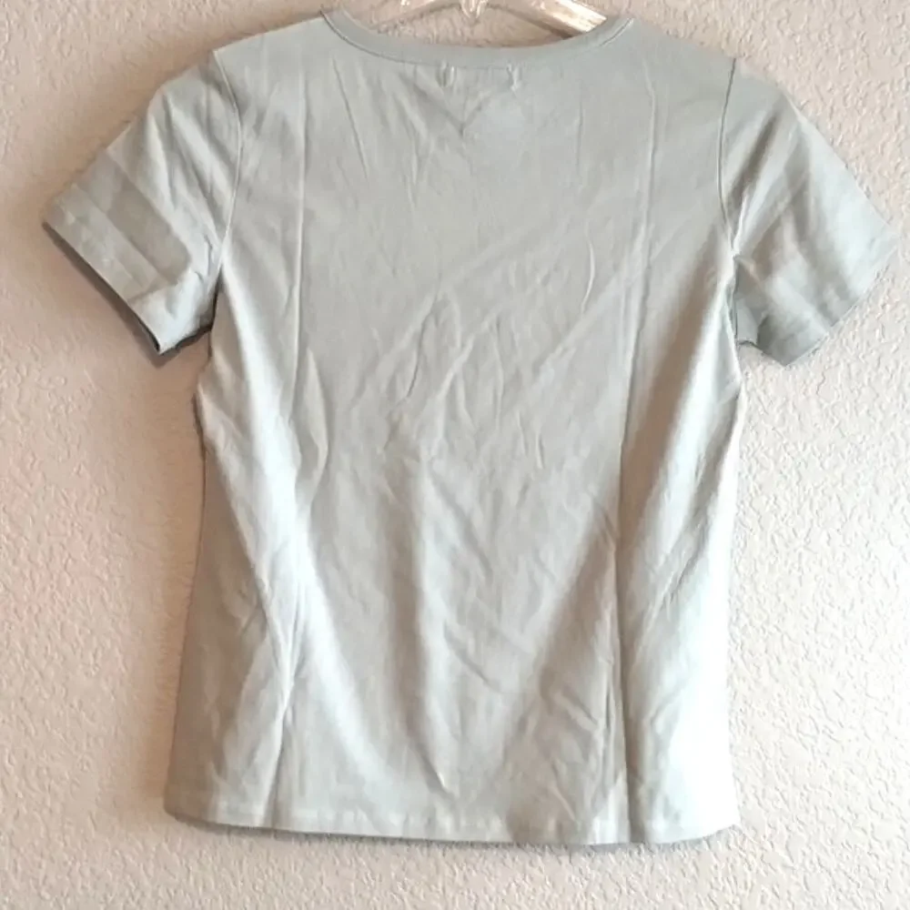 Revolve n: PHILANTHROPY NWT Sage Harlow BFF Cutout 100% Cotton T-shirt S